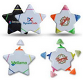 Star Shape Custom Plastic Highlighter Pen